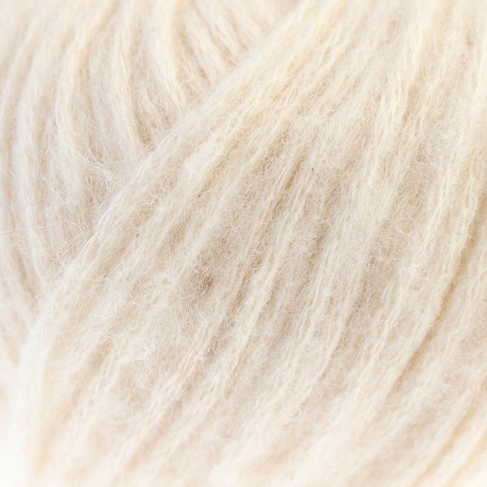 Пряжа "Фиджи" 20% меринос. шерсть, 60% хлопок, 20% акрил 95м/50гр (0770 натур. светл.)