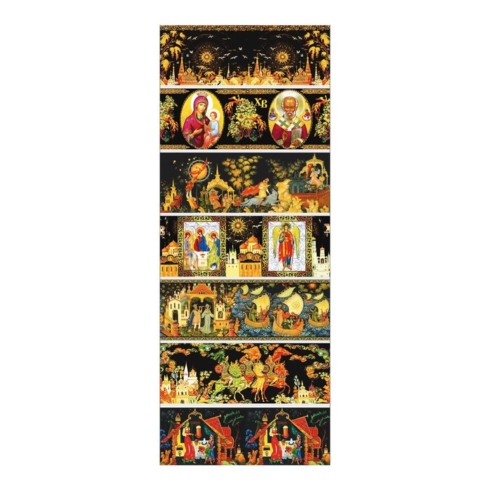 Пасхальная термоусадочная плёнка "Палех" на 7 яиц