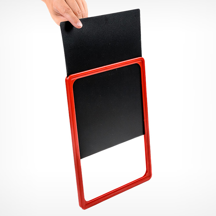 Ценник для надписей меловым маркером, A5, цвет чёрный