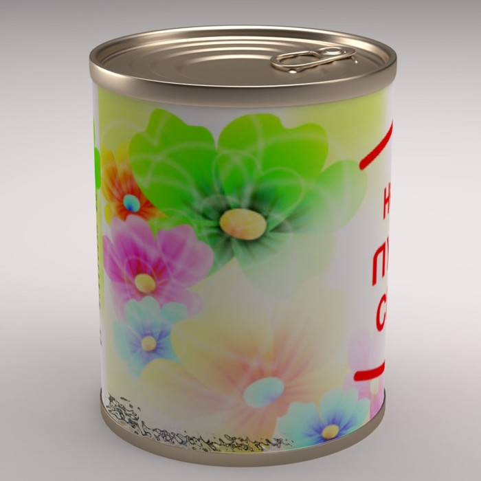 Носки женские в консервной банке "Носочки лучшей сестре", 1 пара, МИКС