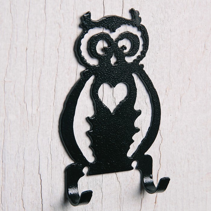 Ключница "Сова с сердечком" 85х120мм.