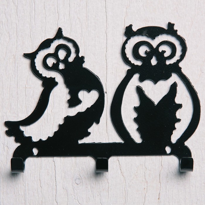 Ключница "Совы" 130х125мм.