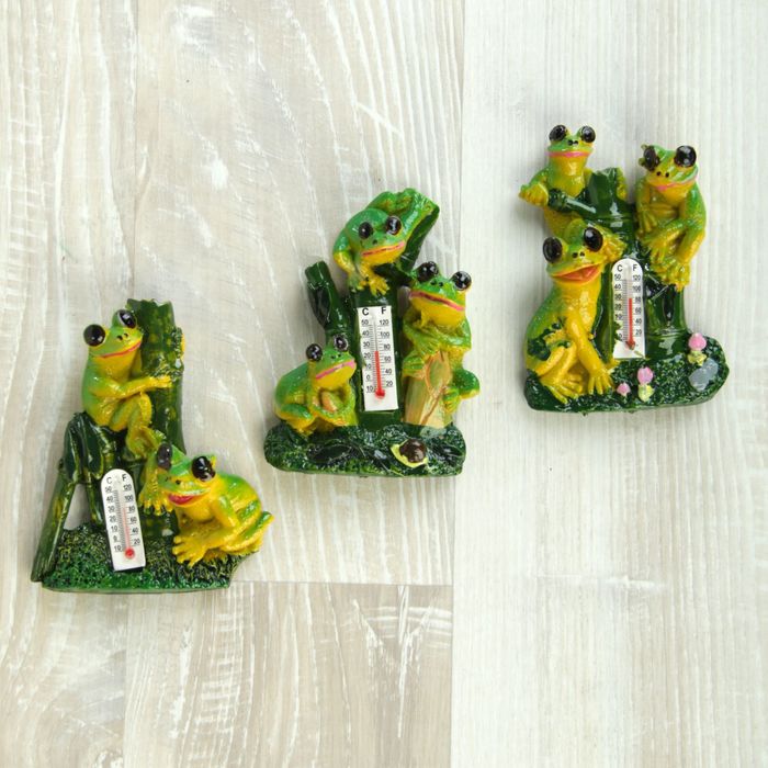 Магнит "Лягушата я термометром"