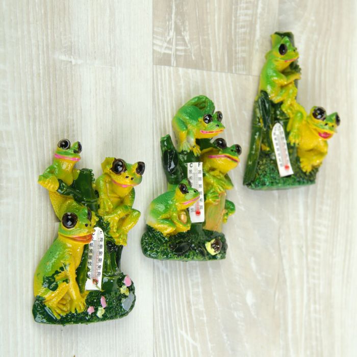 Магнит "Лягушата я термометром"