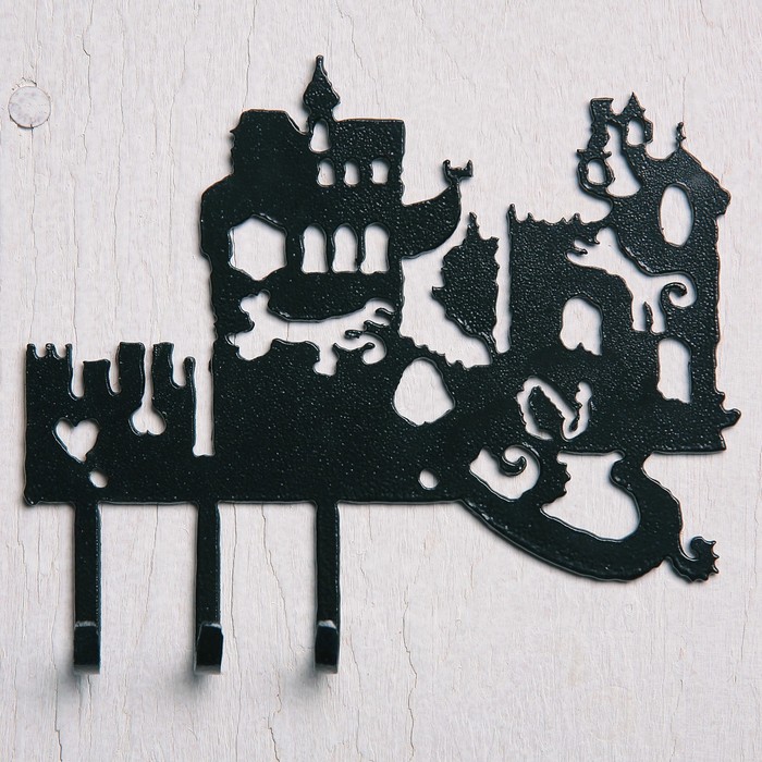 Ключница "Город" 205х130мм.