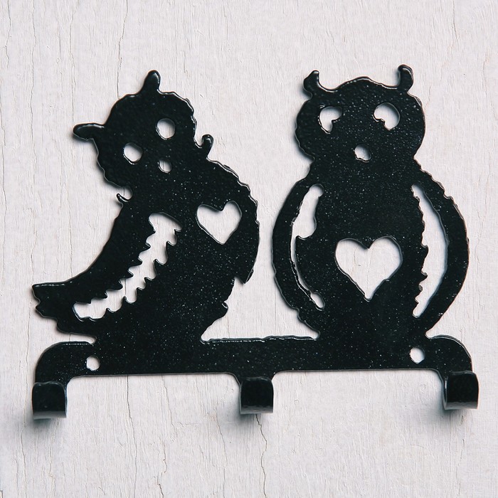 Ключница "Совы 2" 130х125мм.