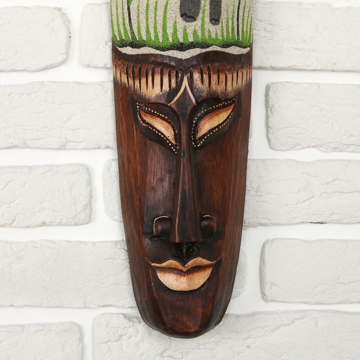 Маска 50 см дерево МИКС