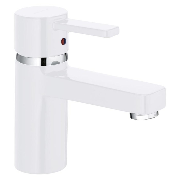 Смеситель для биде KLUDI ZENTA, однорычажный, белый/хром (385309175)