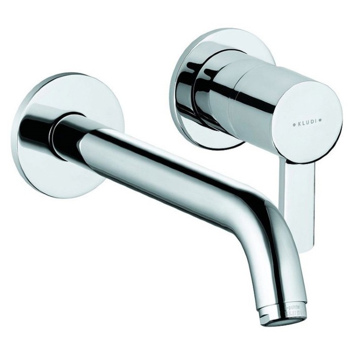 Смеситель для раковины KLUDI ZENTA 382450575, однорычажный, внешняя часть, излив 220 мм