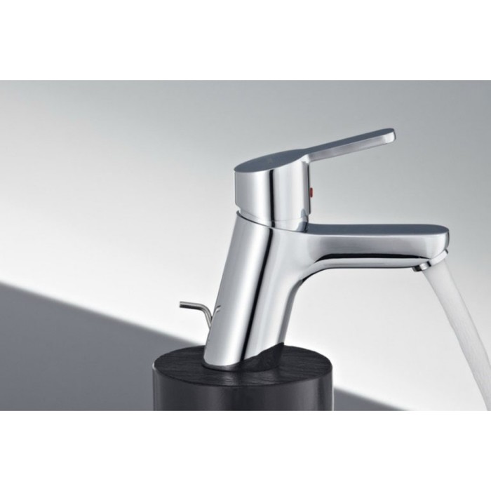 Смеситель для раковины KLUDI LOGO NEO 372820575, гибкая подводка G 3/8, хром