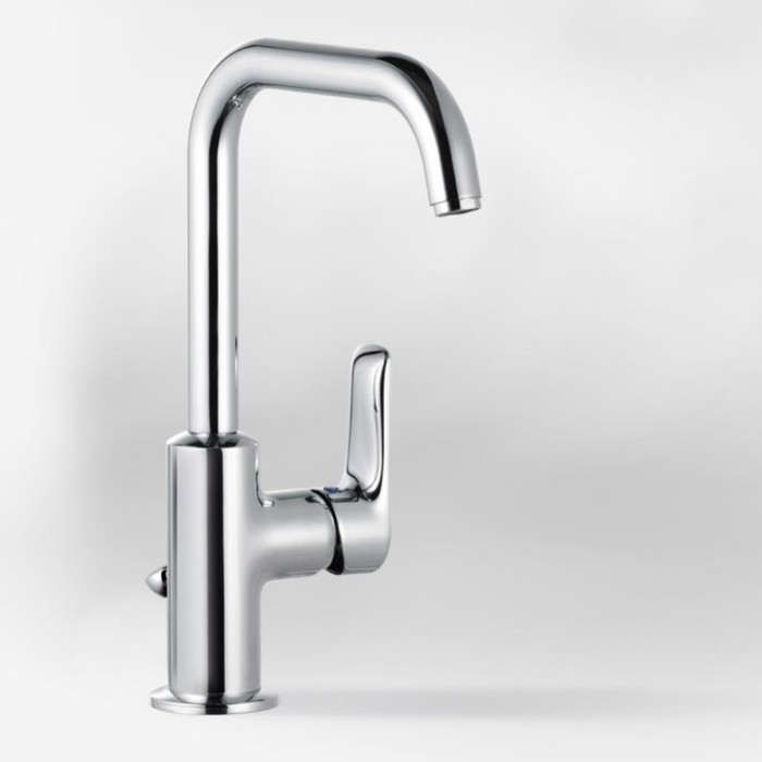 Смеситель для раковины KLUDI TERCIO 380230575, однорычажный, донный клапан