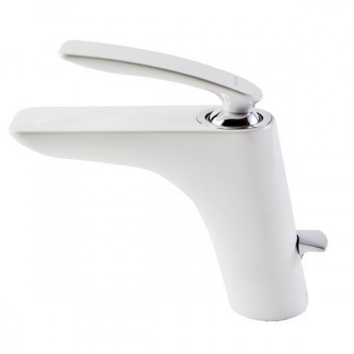 Смеситель для раковины KLUDI BALANCE 520239175, однорычажный, белый/хром DN 10