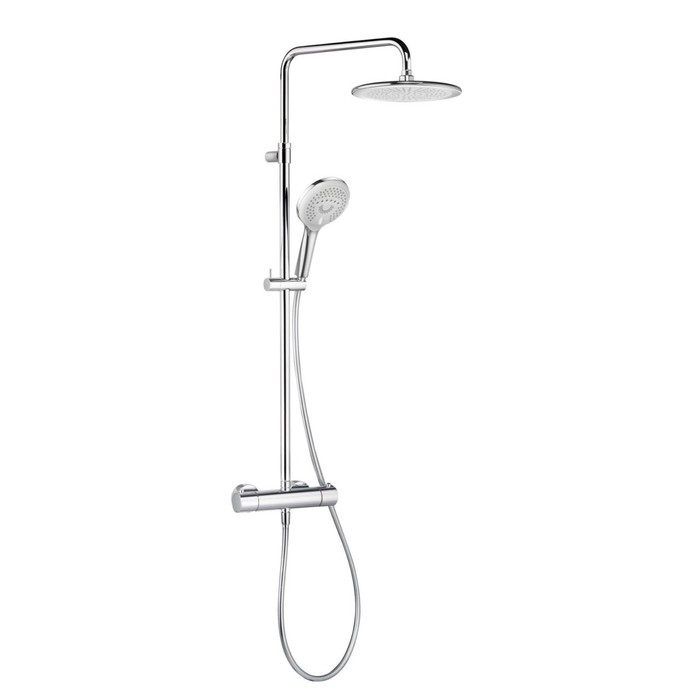 Душевая система KLUDI FRESHLINE DUAL SHOWER SYSTEM с термостатом, (6709205-00)