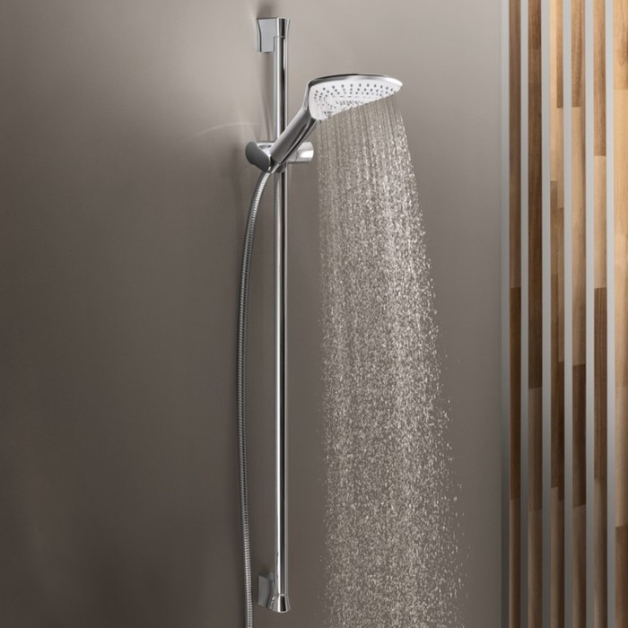 Душевой гарнитур KLUDI FIZZ 3S длина штанги 900 мм, хром, (6774005-00)