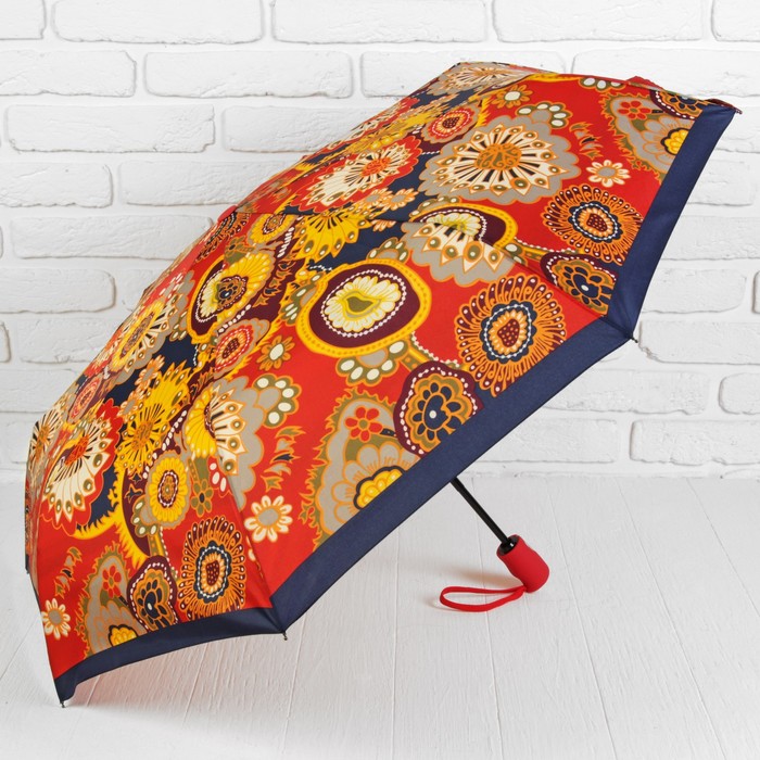 Зонт автоматический "Абстракция", R=50см