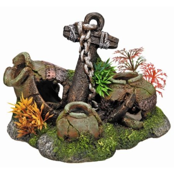 Декорация Nobby "Вазы и якорь", 16х14х11,5см, пластик