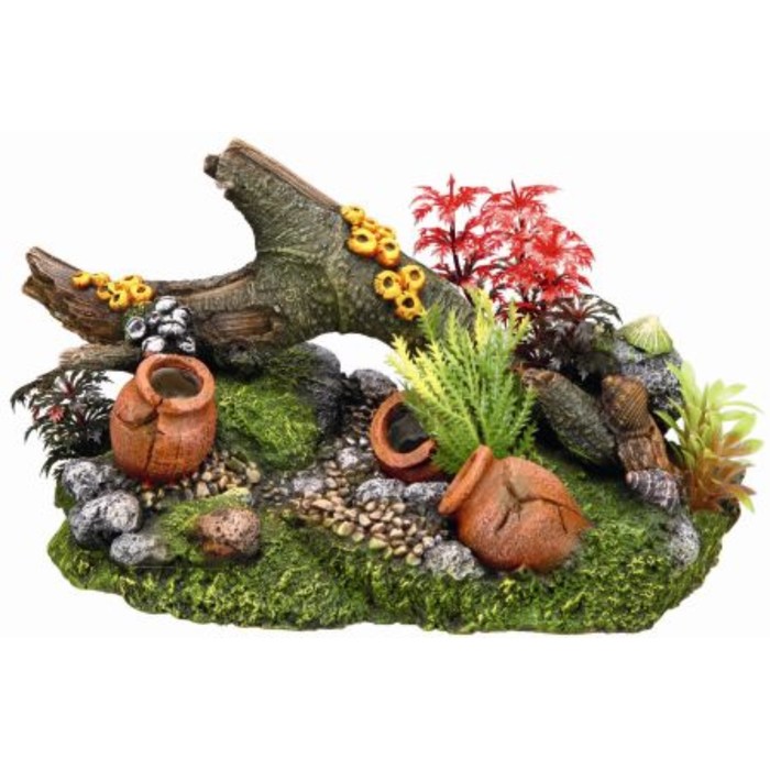 Декорация Nobby "Вазы и коряга", 25х13,5х14см, пластик