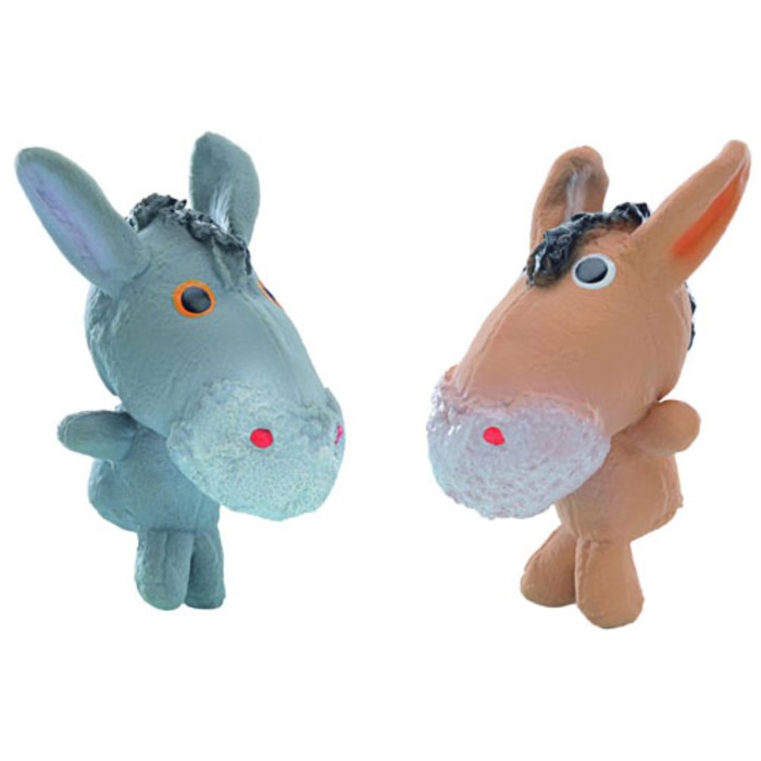 Игрушка Nobby "Ослик" для собак, 14см