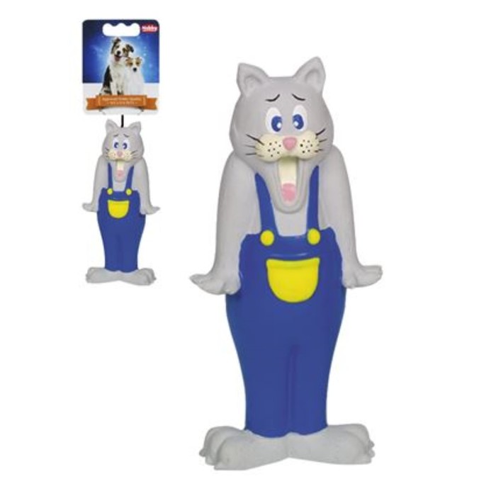 Игрушка Nobby "Кот" для собак, 16см