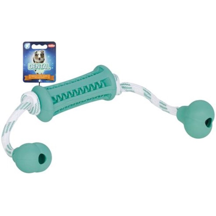 Игрушка Nobby "Палка с веревками DENTAL FUN" для собак, 37см резина