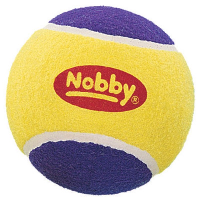 Игрушка Nobby "Мяч теннисный" для собак, 6см, 3шт/уп
