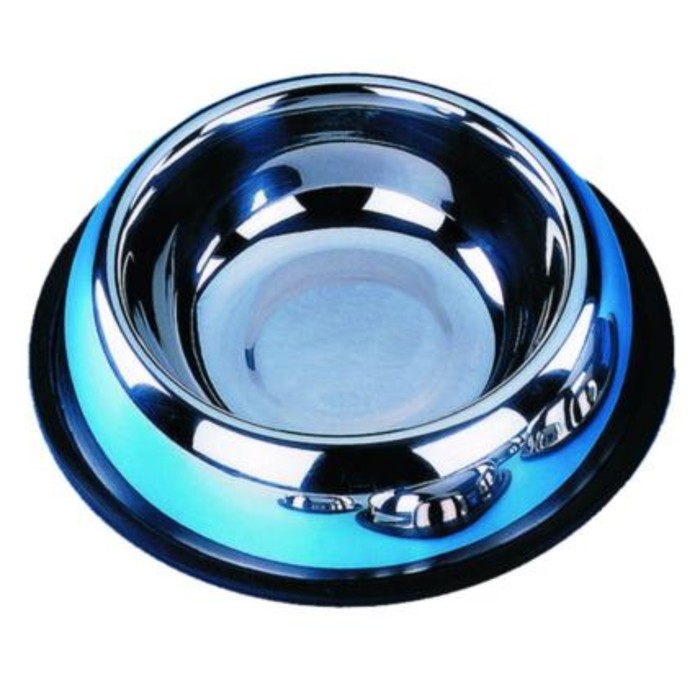 Миска Nobby, 1,80л, металл, резиновое основание
