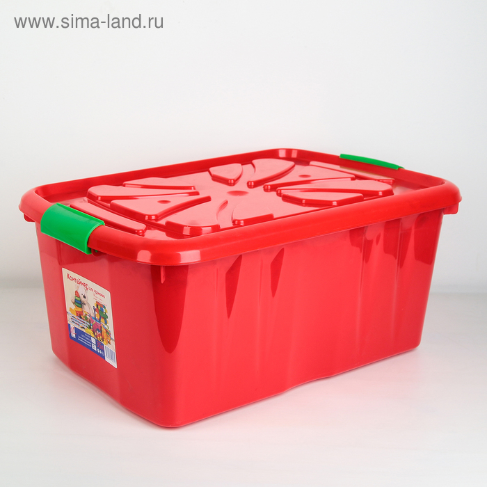 

Контейнер для хранения детских игрушек, 35 л, цвет МИКС
