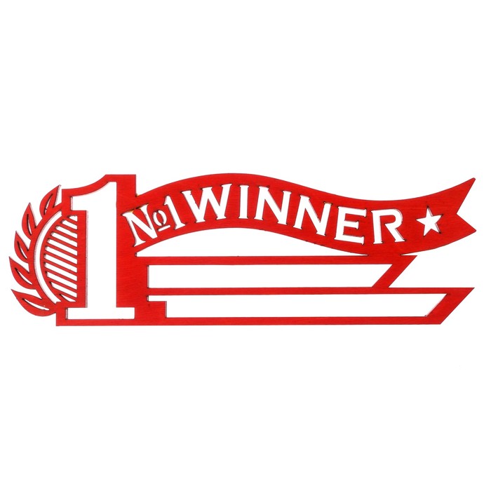 Медальница "№1 winner"