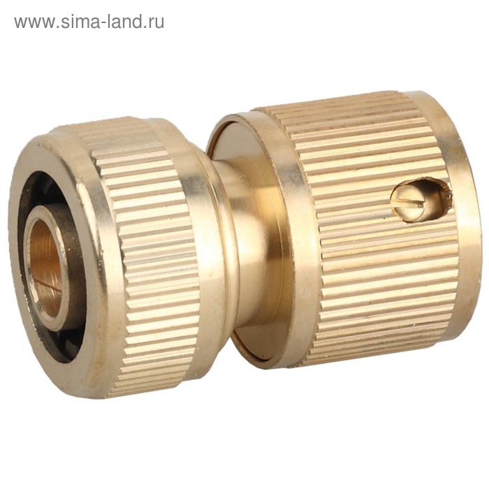 

Коннектор, 1/2" (12 мм), латунь, GRINDA