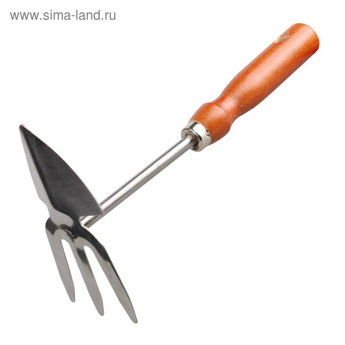 

Мотыжка комбинированная, длина 25 см, деревянная ручка, GRINDA