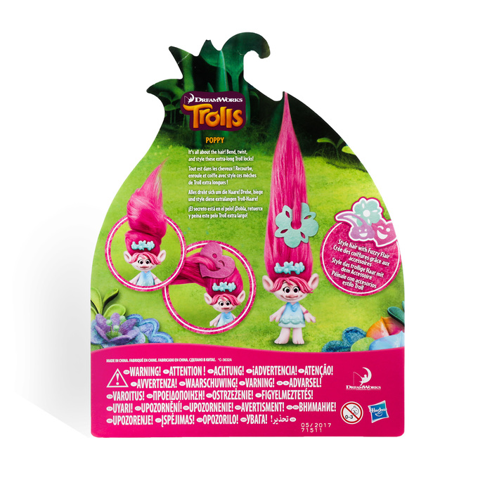 Набор с троллем с супер длинными волосами МИКС C1300