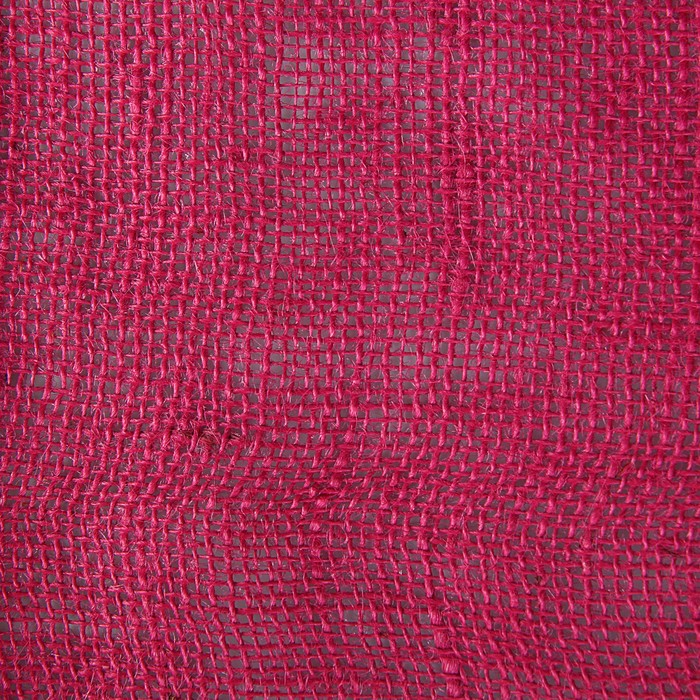 Джут натуральный, фуксия, 0,5 х 5 м