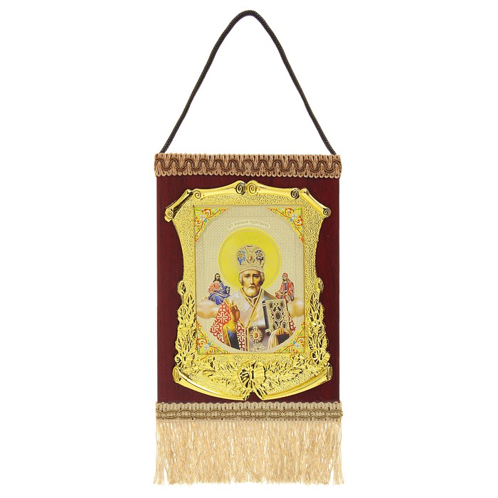 Икона в рамке, с подвесом