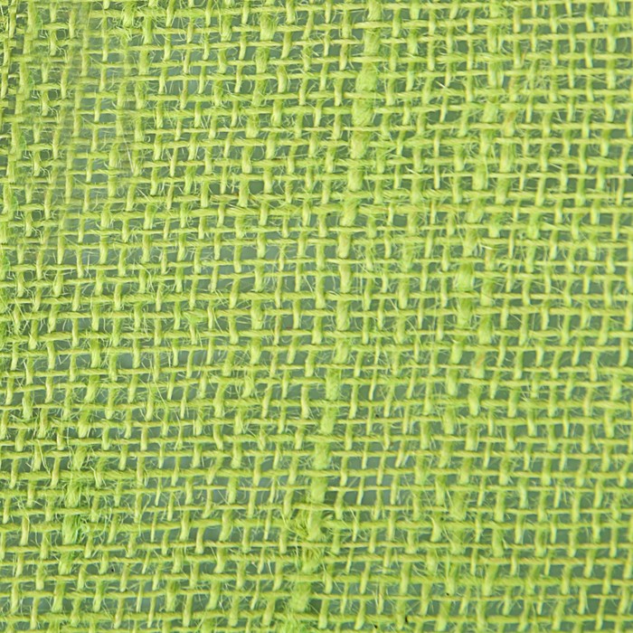 Джут натуральный, салатовый, 0,5 х 5 м