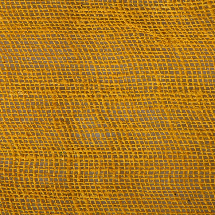 Джут натуральный, жёлтый, 0,5 х 5 м