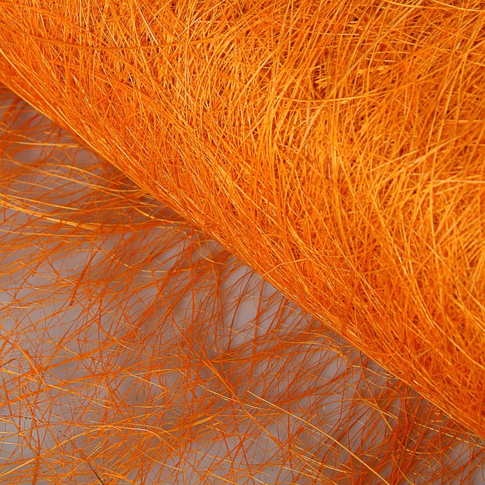 Абака толстая, ярко-оранжевая, 48 см х 9 м