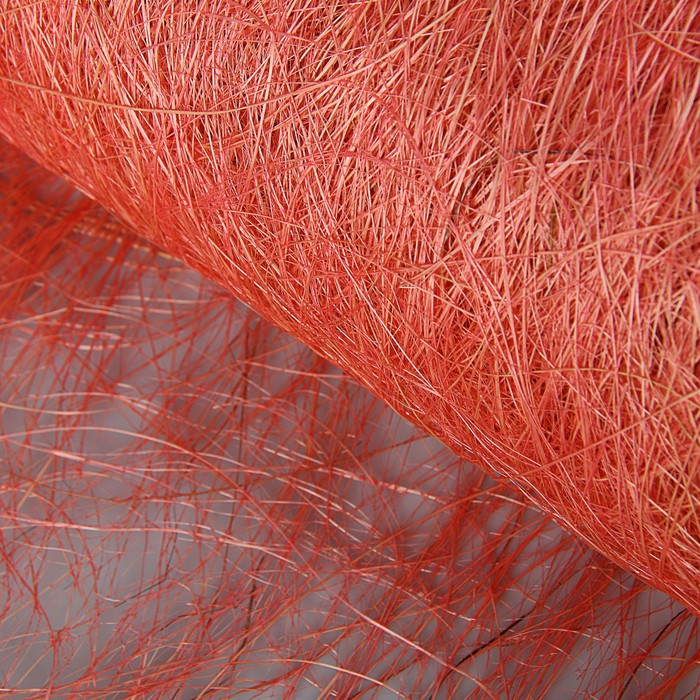 Абака премиум, розовая, 48 см x 9 м