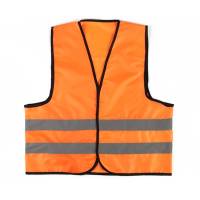 Жилет "Автомобилист", оксфорд 240 гр/кв.м, оранжевый, cоответствует ГОСТу