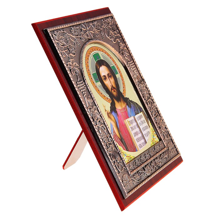 Икона в рамке, на подставке