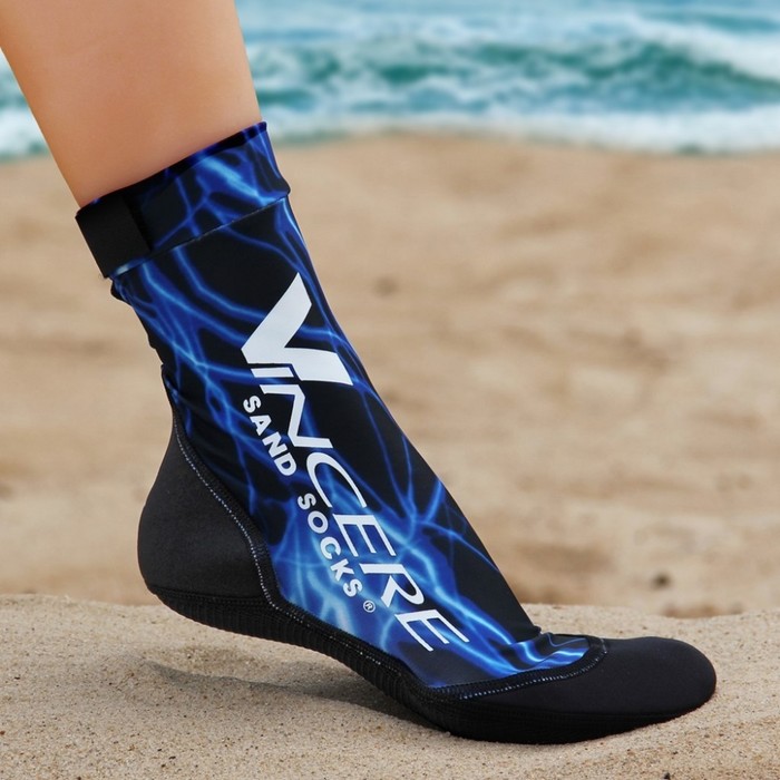Носки для пляжного волейбола VINCERE BLUE LIGHTNING SAND SOCKS   XL