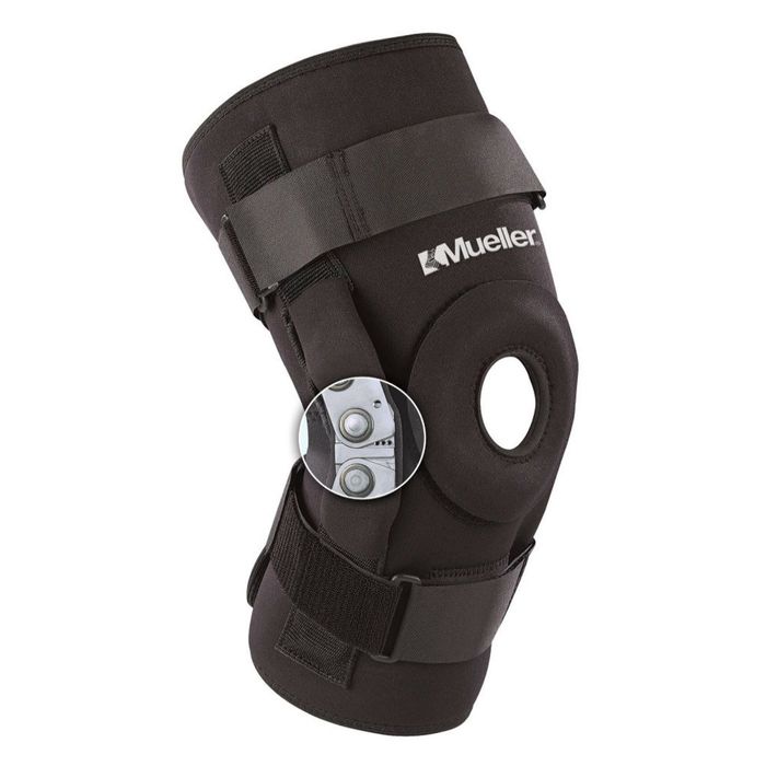 Бандаж на колено MUELLER 5333 PRO-LEVEL HINGED KNEE BRACE DELUX L