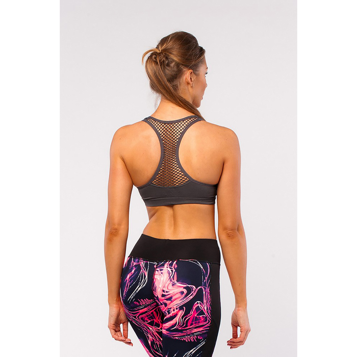 Топ-бра женский спортивный 31500 цвет серый, р-р 40-42 (S)