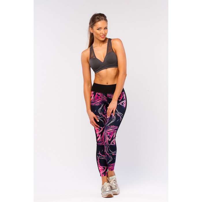 Топ-бра женский спортивный 31500 цвет серый, р-р 40-42 (S)