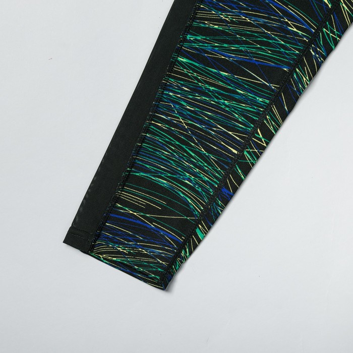 Легинсы женские спортивные 89151 цвет зелёный, размер 44-48 (M/L)