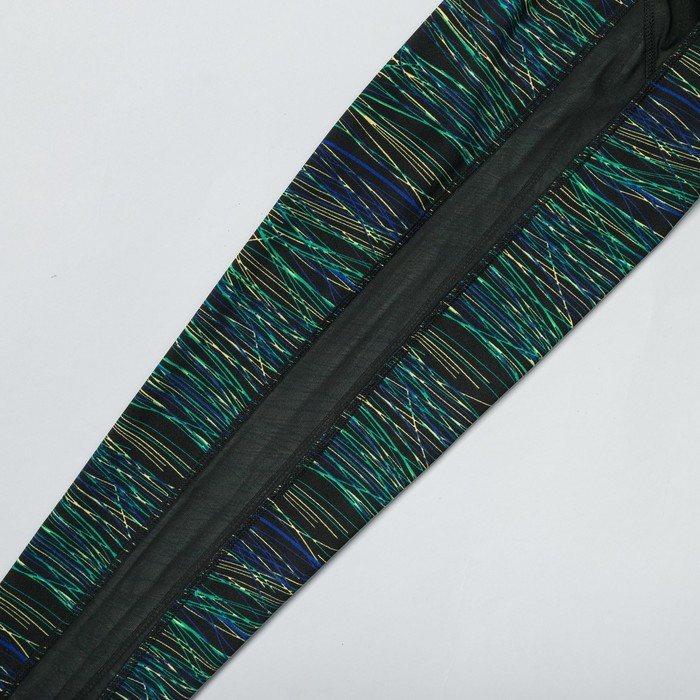 Легинсы женские спортивные 89151 цвет зелёный, размер 44-48 (M/L)