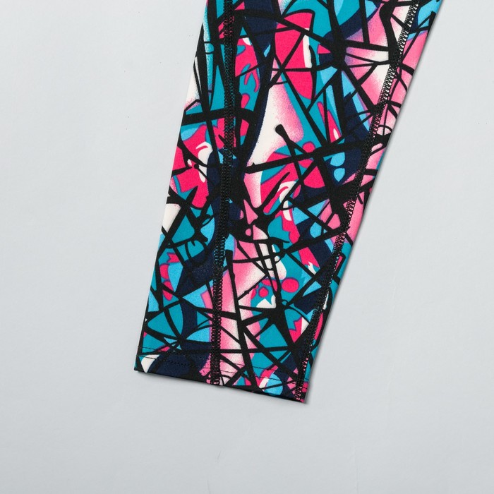 Легинсы женские спортивные 89160 цвет разноцветный, размер 40-44 (S/M)