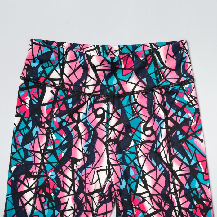 Легинсы женские спортивные 89160 цвет разноцветный, размер 44-48 (M/L)