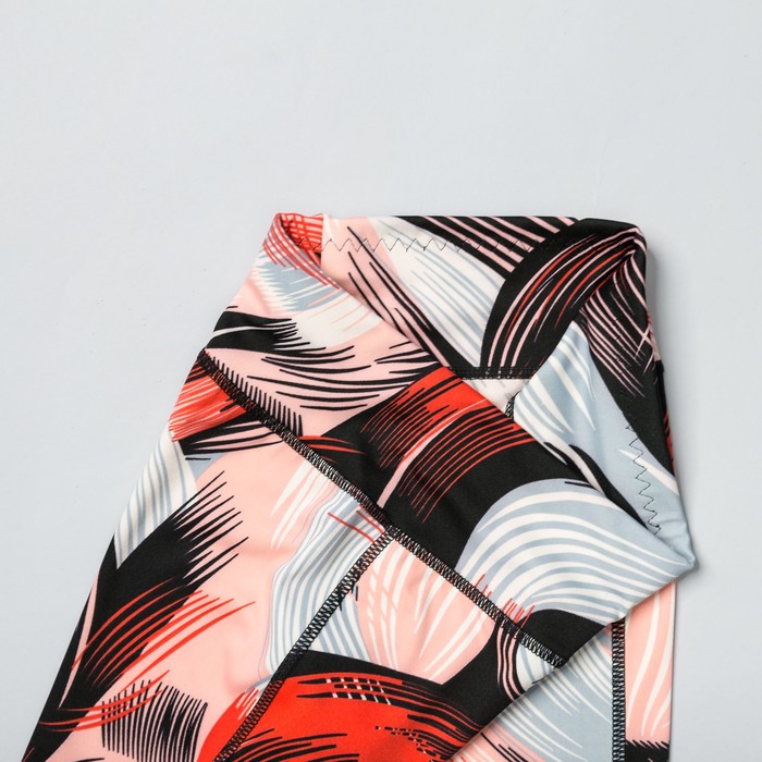 Легинсы женские спортивные 89190 цвет оранжевый, размер 40-44 (S/M)