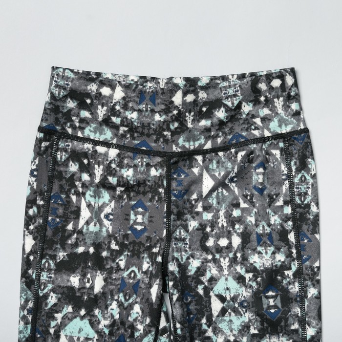 Легинсы женские спортивные 89190 цвет серый, размер 40-44 (S/M)