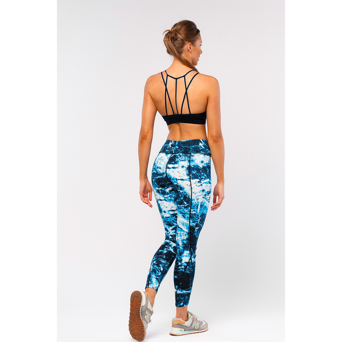 Топ-бра женский спортивный 31743 цвет чёрный, р-р 48-50 (L)